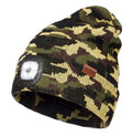 LED Beanie with The Light, Unisex Gifts for Men Dad Husband Him - color: Army Green