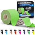 SB SOX Pro Kinesiology Tape, Synthetic Latex-Free, 16 ft (Green - Uncut) - color: Green - Uncut