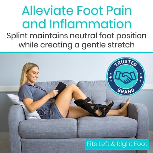 Vive Plantar Fasciitis Night Splint for Men & Women - Stabilizer Brace - size: Small: Women's 5