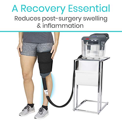 Vive Ice Machine for Knee & Shoulder After Surgery - Cold Therapy for Hip