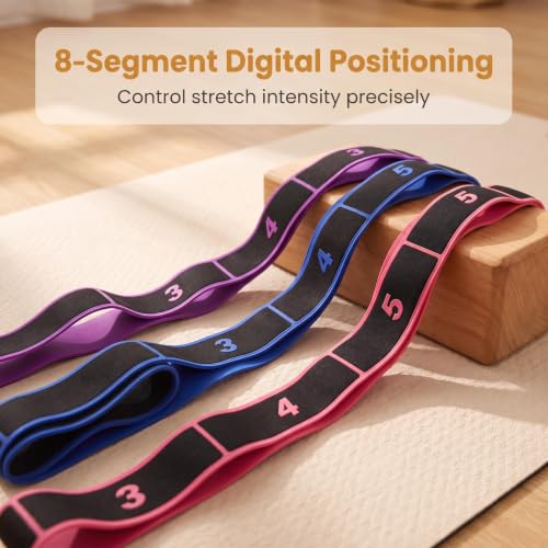 Fitness Resistance Bands with 8 Loops