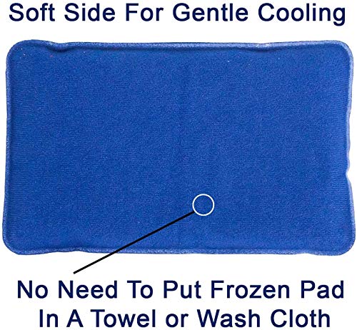 Theramed Gel Ice Pack Beads, Dual Sided Reusable Hot Cold Pack, Ice Pack For Back, Arm, Knee, Shoulder, Elbow