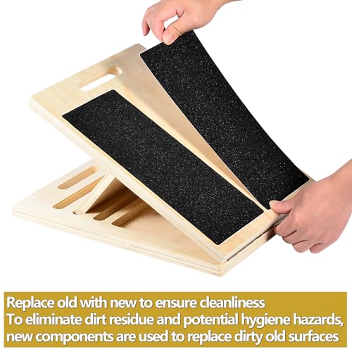 Non-Slip Sandpaper Well For Replacing The Worn Surface On Older Slant Board - size: 12.6×5.5