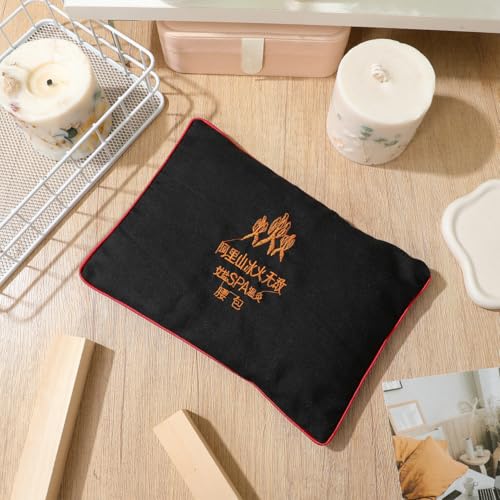FOMIYES Microwavable Neck Shoulder Heating Pad with Mineral Sea Salt Portable Heated Neck Warmer and Waist Wrap for Muscle Relaxation and Stress Relief