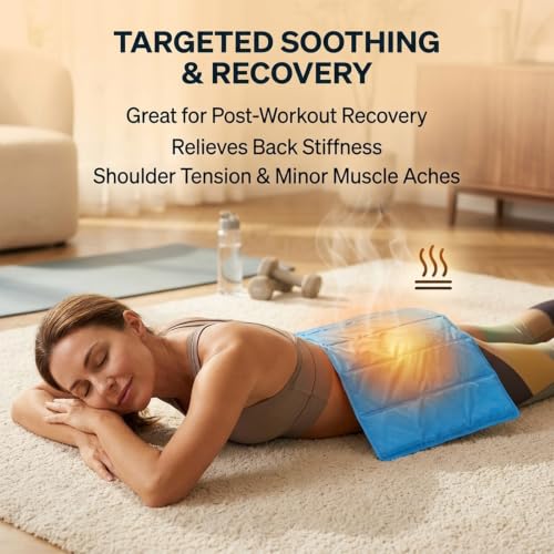 35"x23" Extra Large Full Body Ice Pack - Reusable Gel Cold Pack for Back, Hip, & Leg Pain Relief - Flexible Cold Therapy Wrap for Muscle Soreness, Injury Recovery & Relaxation