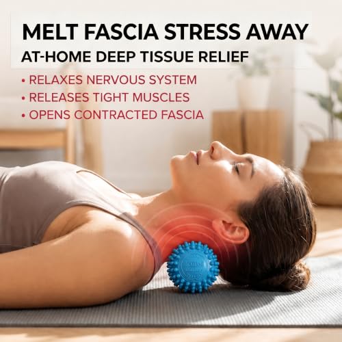 Dr. Cohen's acuball Heatable Massage Ball, Large, Trigger Point Therapy - color: Acuball Large - Blue