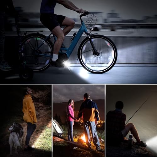 Rechargeable Clog Lights 2PCS, LED Shoe Clip Flashlight with 3 Modes, Waterproof Shoe Charm Accessories for Walking, Running, Camping – Adults & Kids (6 Colors) - color: Black