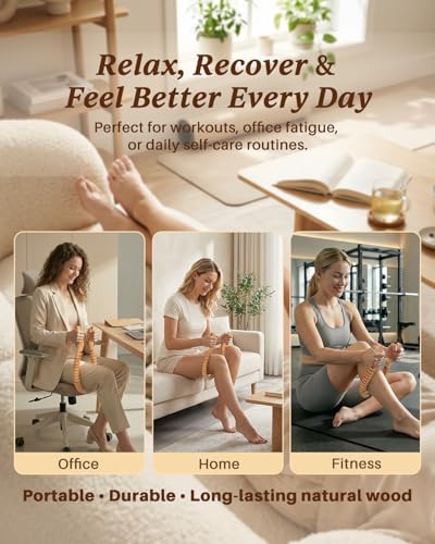 ONUEMP Leg Muscle Roller Lipedema Massagers for Thigh Calve Waist Buttock - size: Leg Roller Massager