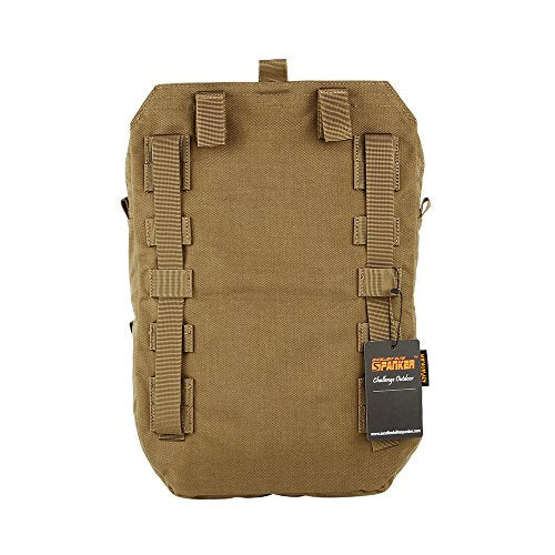 EXCELLENT ELITE SPANKER Tactical MOLLE Hydration Pack for 3L Water Bladder - color: Coyote Brown