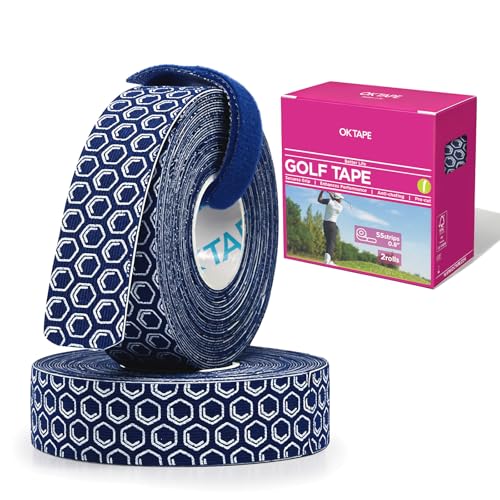OK TAPE Golf Tape for Fingers, 110 Strips, Finger Tape for Golf, Tennis - color: Blue
