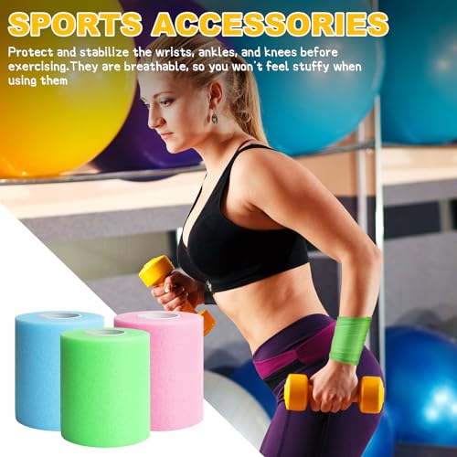 10‑Pack 2.75 Inch Athletic Pre‑Wrap Tape