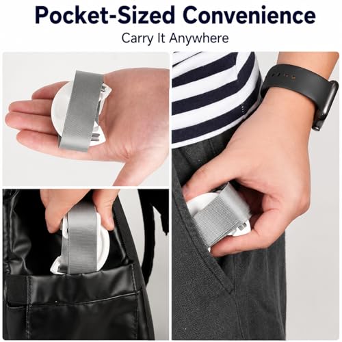 4 Pack Water Bottle Holder Lanyard Adjustable Beverages Shoulder Strap - color: Grey