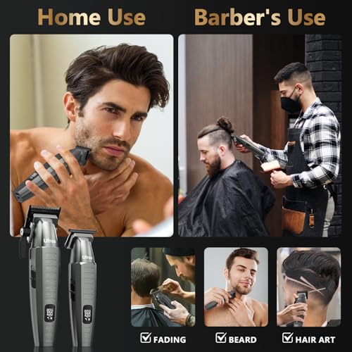 Ufree Cordless Hair Clippers for Men, Professional Barber Clippers Set - size: 22 Piece Set