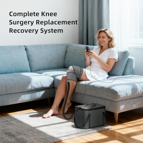 Ice Machine for Knee After Surgery, Cold Therapy Machine w/Programmable