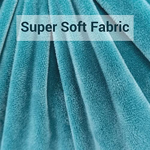 Weighted Heating Pad for Neck and Shoulders Pain Relief, 2lb Electric Heating Pad with Auto- Off - 20'' x 25'', Blue