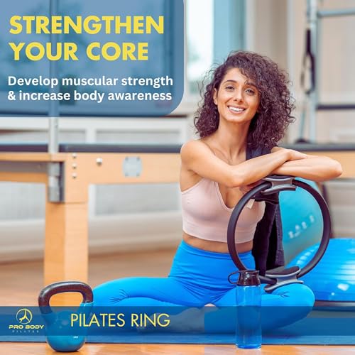 ProBody Pilates Circle - 14 Inch Magic Circle Pilates Ring - color: Blue