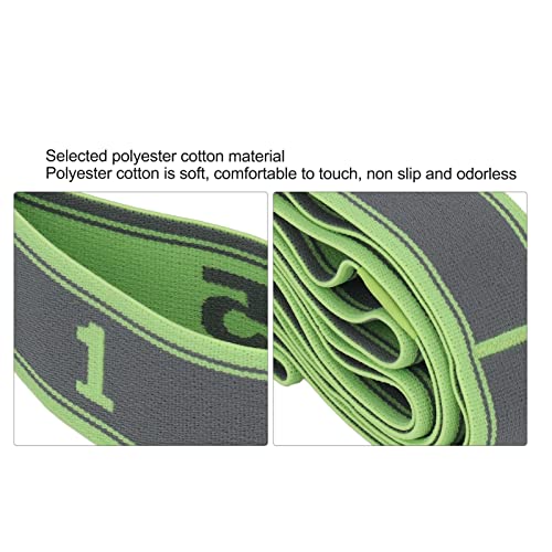 Topyond Numbered Stretch Band Strap - Elastic Stretching Strap for Exercise