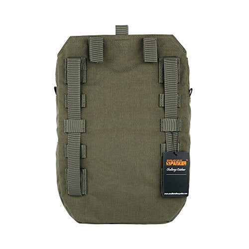 EXCELLENT ELITE SPANKER Tactical MOLLE Hydration Pack for 3L Water Bladder - color: Ranger Green