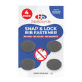 BibBoards bibSNAPS Race Bib Clips, Carbon Fiber, 4 Pack - color: Carbon Fiber