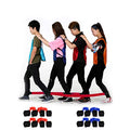 Three Legged Race Bands, 2 Sets, Team Building, 3 Legged Race Bands, Outdoor Party Group Game for Teenagers Adults, Cooperative Team Race for Birthday, Relay Race, Field Day, Backyard Activity Game - size: For 8 people（Red&Blue）