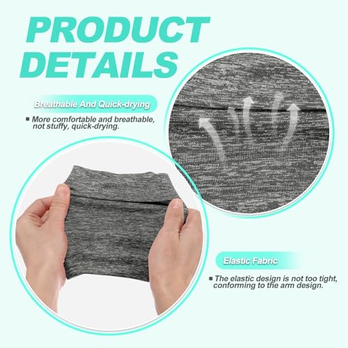 Cell Phone Armband Sleeve, Universal Sports Arm Band Linen Grey - color: Linen Grey