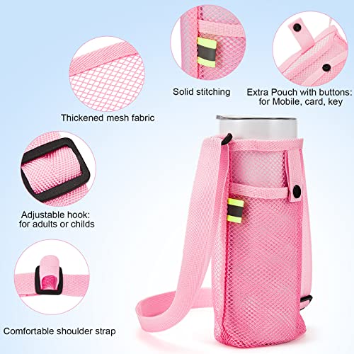 Mumufy Mesh Water Bottle Holder Sling with Strap - color: Fresh