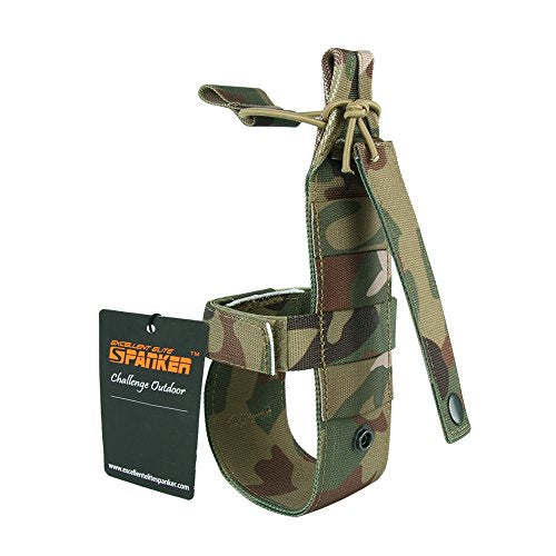 EXCELLENT ELITE SPANKER Tactical Military Portable Belt Bottle Holder Pouch - color: MCP