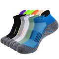 JOYNÉE Mens Ankle Athletic Low Cut Socks Running Sports Cushioned Sock for Men 6 Pack - color: Colorful2-6pairs