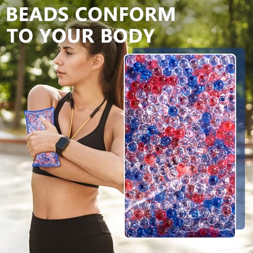 Hot/Cold Reusable Gel Bead Pack - size: 1 Count (Pack of 1)