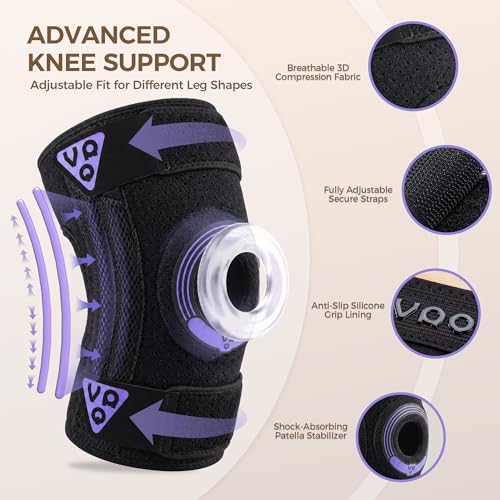 Plus Size Knee Brace for Women and Men, Adjustable Wraparound - size: 7XL/8XL
