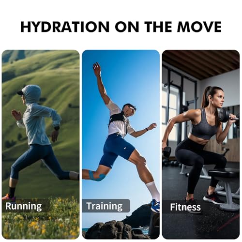AONIJIE Running Water Bottle 1PC Soft Flask - size: 16.9 Ounces