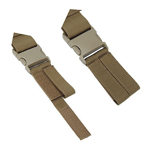EXCELLENT ELITE SPANKER Tactical Drop Leg Holster Adjustable Drop Leg Platform Molle Module Universal Bag for Left/Right Leg - color: Coyote Brown