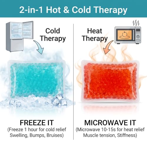Small Ice Packs, Boo Boo Ice Packs for Injuries Reusable Hot Cold Packs Bulk Cold Compress for Pain Relief, Various Color, 8 Pack (8 Pack(3×2.4inch))