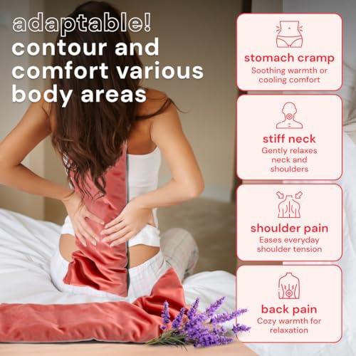 Bodyotics Premium Dutch Velvet Microwave Heating Pad (18 x 7 inch)