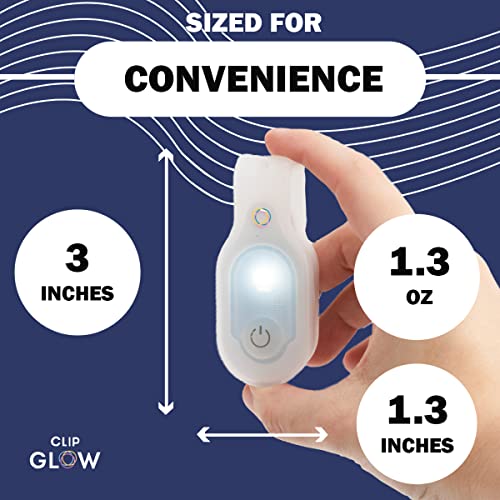 Clipglow Nurse Light Clip On for Night Shift - Bright, Lightweight Magnetic, Portable, USB Rechargeable Flashlight for Badge, 8-10 Hours Battery, 4 Settings 10-25 Lumens Nurse Gift|Pink - color: Pink