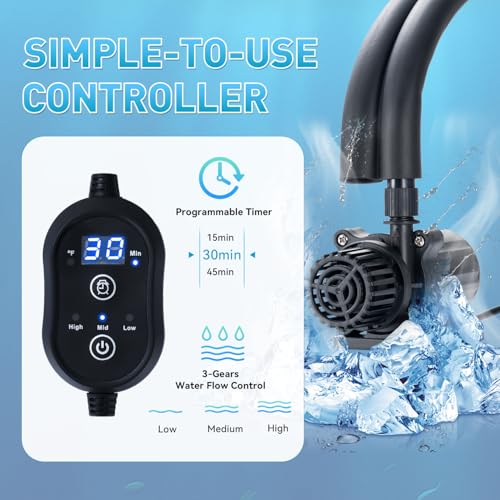 Cold Therapy Machine with Timer & Cold Pad for Knee