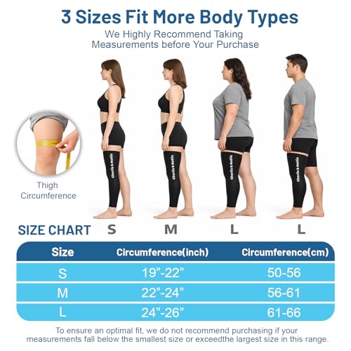 Full Leg Ice Pack Wrap with 360° Coverage for Injuries Reusable (Medium) - size: Medium