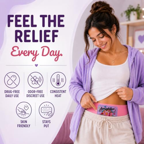 Heating Patches for Period Cramps, Teens & Women – 9 Count