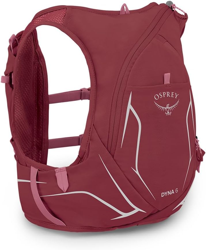 Osprey Dyna 6L Women's Running Hydration Vest with Hydraulics Reservoir - color: Kakio Pink, size: Large