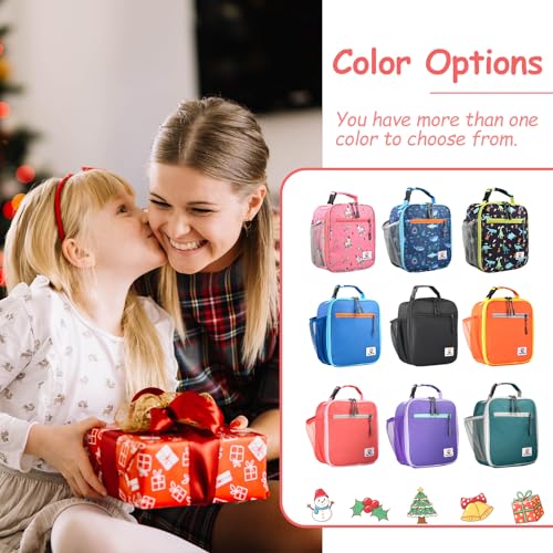 CaCTOUR Lunch Box Kids,Premium Insulated Lunch Bag for Girls Boys,Soft Bag Mini Cooler Back to School Thermal Reusable Lunch Bag for Work School Picnic (Star Rainbow) - color: Star Rainbow