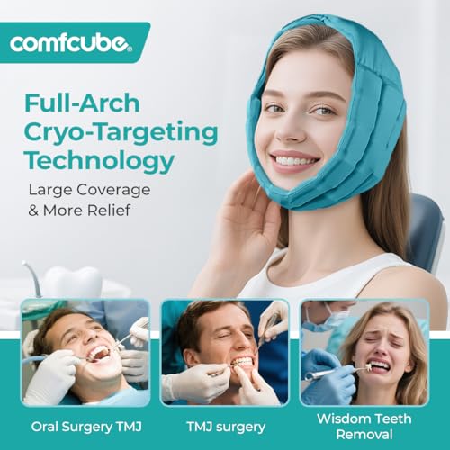 Wisdom Teeth Ice Pack Head Wrap, 2 Hours Long Lasting Cold Therapy - style: Teeth