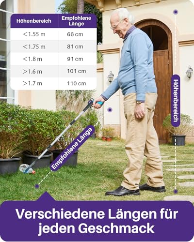 KEKOY Grabber Reacher Tool Heavy Duty, 44 Inch 2 Pack, Grabber for Seniors - size: 44 Inch of 2 Pack