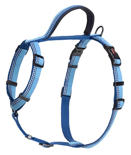 Halti Walking Dog Harness | Size Large, Blue - color: Blue, size: Large