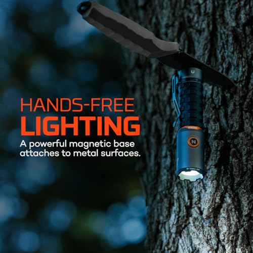 NEBO Torchy 3K EDC Flashlight, 3000 Lumen LED Compact Pocket Light, Gray - color: 3000 Lumen-Gray