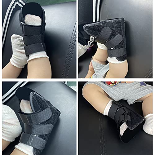 AFO Drop Foot Brace for Kids Toddler Ankle Foot Orthotics Night Splint, Baby Functional Orthotics & Foot Stabilizer, Improves Standing or Walking (10CM) - size: 10CM