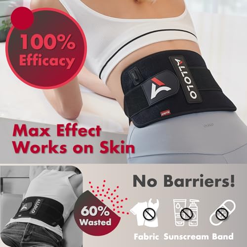 Red Light Therapy for Body, 3 in 1 LEDs Red Light Therapy Belt - size: 12.3" x 6"