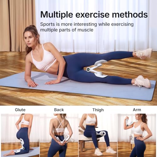MERACH Pelvic Floor Exercise Devices, Thigh Trainer, Inner Thigh Exerciser - color: White