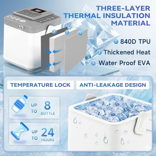 Cold Therapy Machine, Silent Brushless Pump Knee Ice Machine