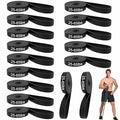 16-Pcs Resistance Bands Set - Premium Elastic Workout Bands for Home Gym, Strength Training, Yoga & Physical Therapy - color: Black(25-65 lbs)