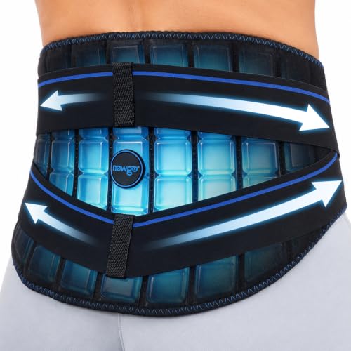 NEWGO Ice Pack for Lower Back Pain Relief, 2 Hours Long-Lasting - size: Ice Cube Pack
